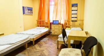 Трехместный номер с общей ванной комнатой в Хостеле Moscow Home Hostel