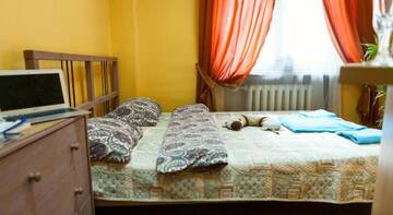 Двухместный номер с 1 кроватью и общей ванной комнатой в Хостеле Moscow Home Hostel