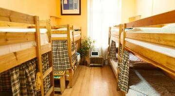 Кровать в общем 8-местном номере в Хостеле Moscow Home Hostel